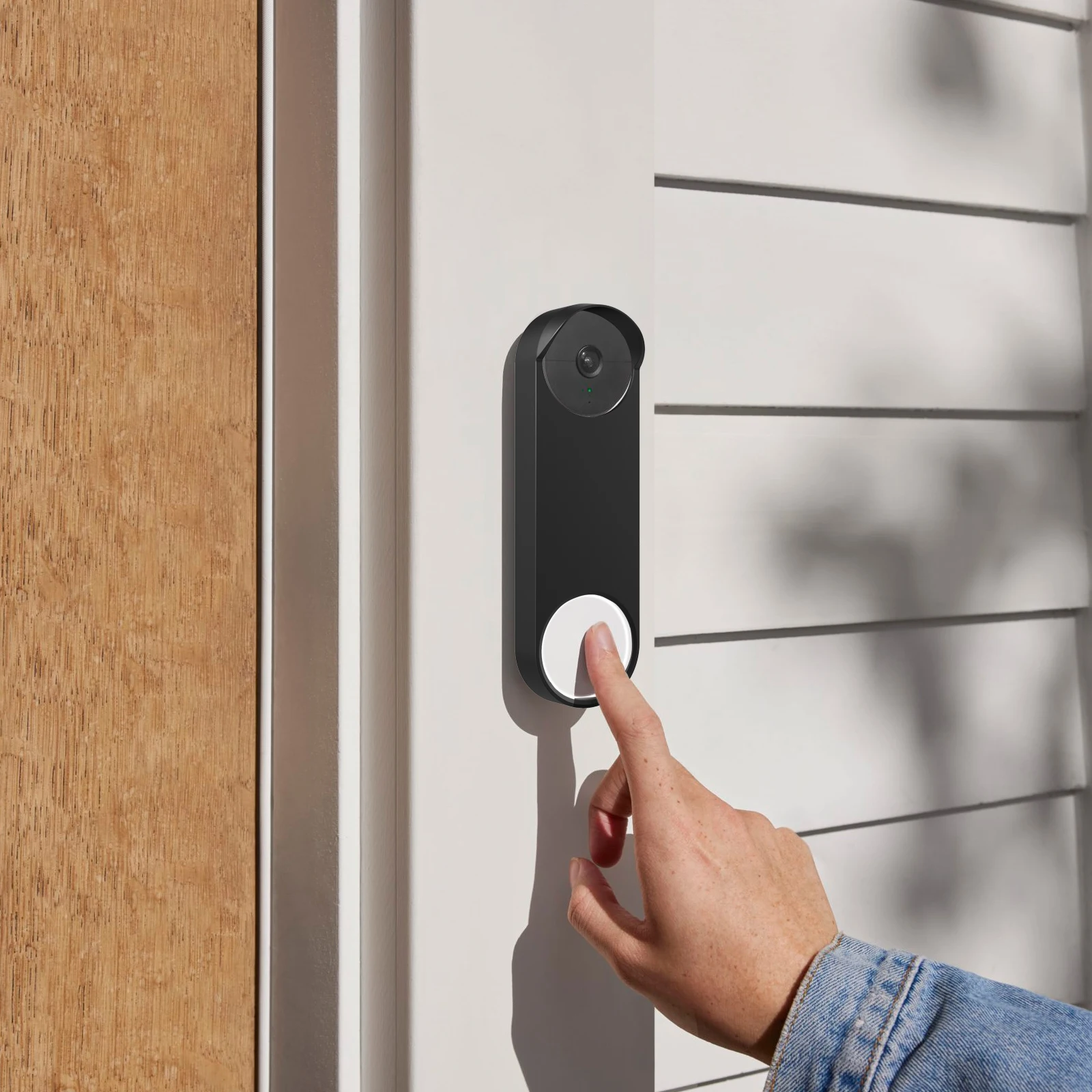 

Совместим с чехлом Google Nest Doorbell (аккумулятора), разработанным для Google Smart Doorbell, защитным силиконовым чехлом для кожи