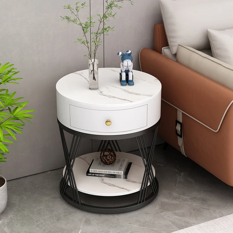 

design bedroom coffee table modern storage drawers coffee table unique sofa side table aesthetic nuebles auxiliares furniture