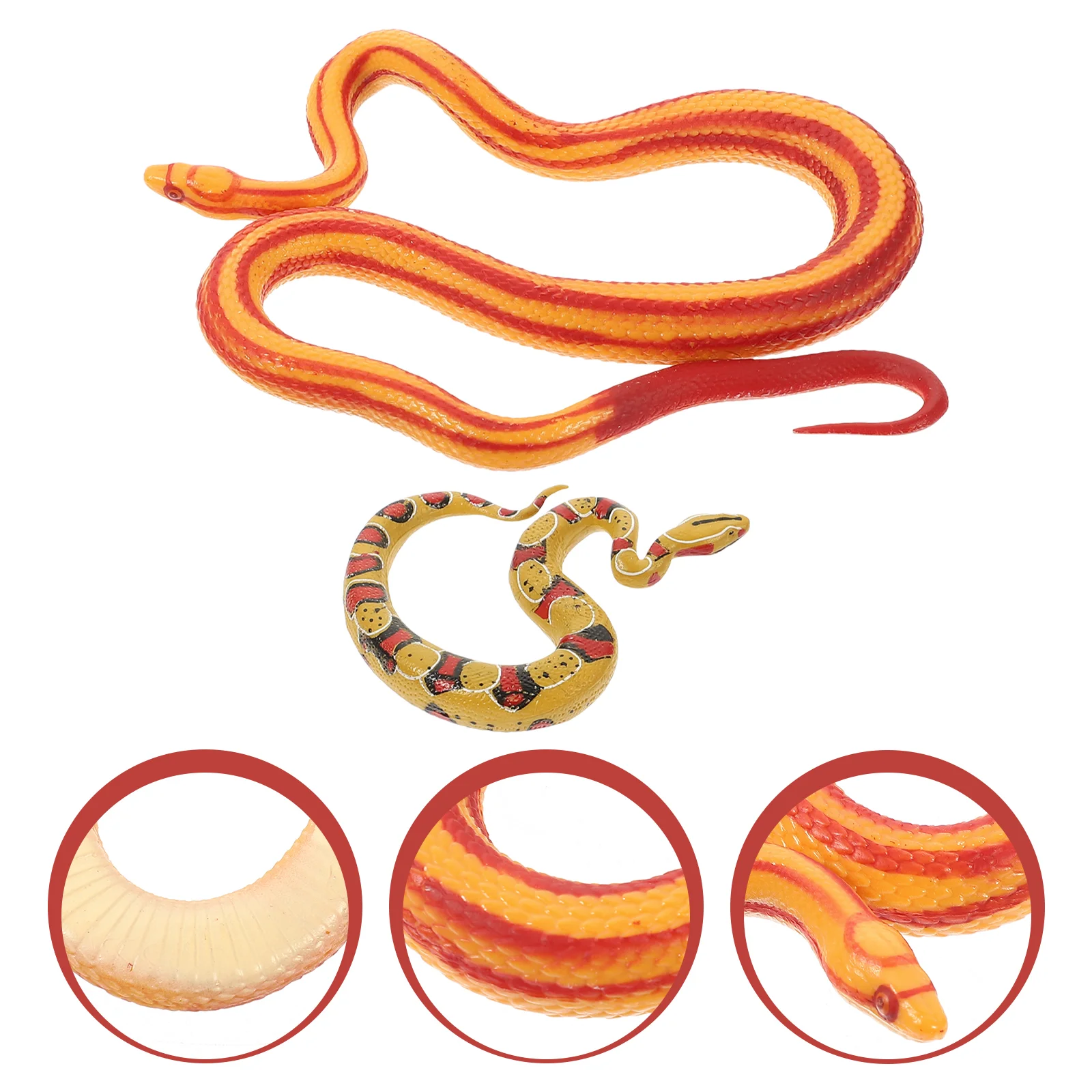 

2 шт., декоративная фигурка змеи для детской комнаты