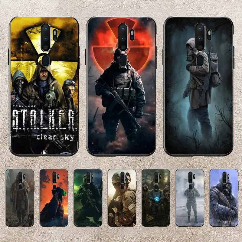 

S-Stalker Clear Sky Phone Case For Redmi 9A 8A 6A Note 9 8 10 11S 8T Pro K20 K30 K40 Pro PocoF3 Note11 5G Case