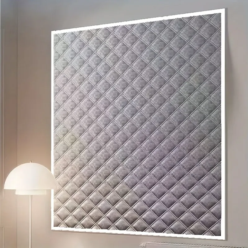 Зимние теплые шторы серебристого цвета