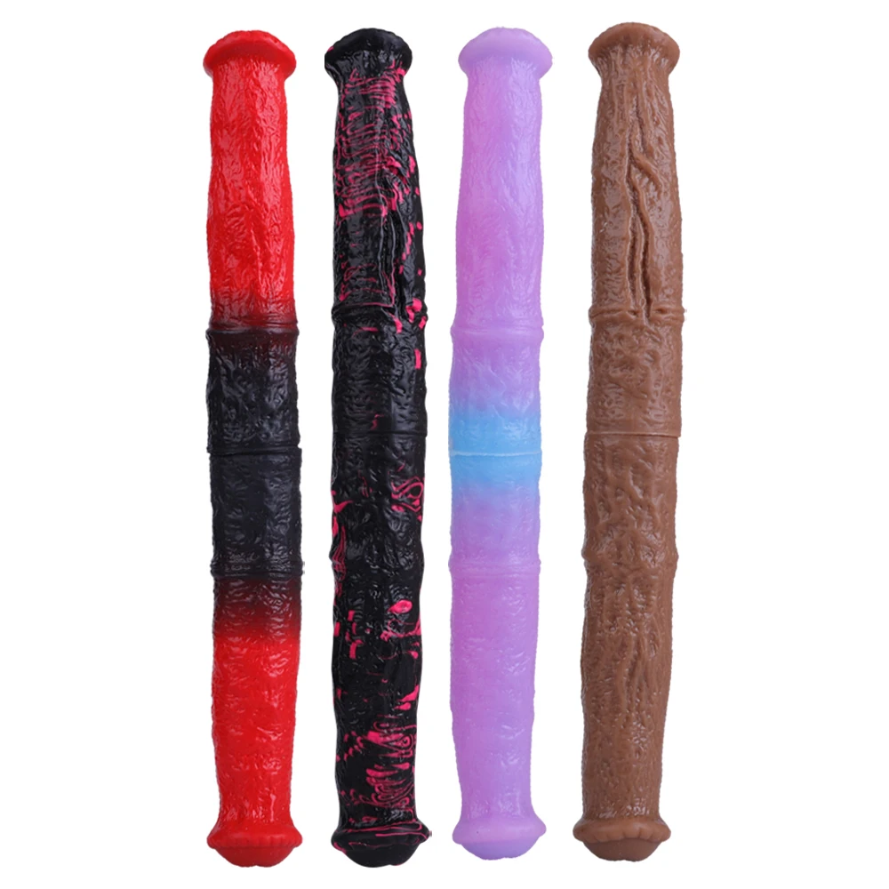 Силиконовая Супер длинная Анальная пробка 38 см |