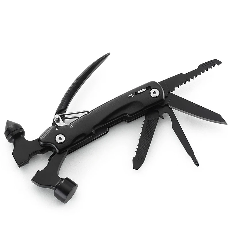 

Multifunctional Survival Hammer Multitool Knife ,Saw ,Piler, Car Safety Hammer Cool Gadgets for Household Outdoor Camping Tool