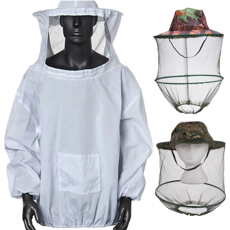 

Siamese Beekeeping Suit Bee Clothes A Variety of Colors with Hat Anti-bee Suit Anti-bee Bite Equipment Farming Clothing