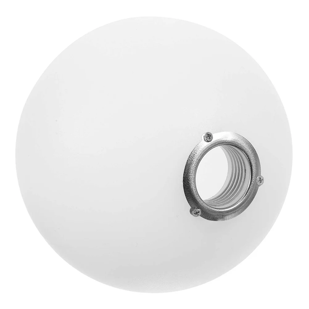 Молочно-белый шаровой абажур потолочный вентилятор напольный светильник глобус