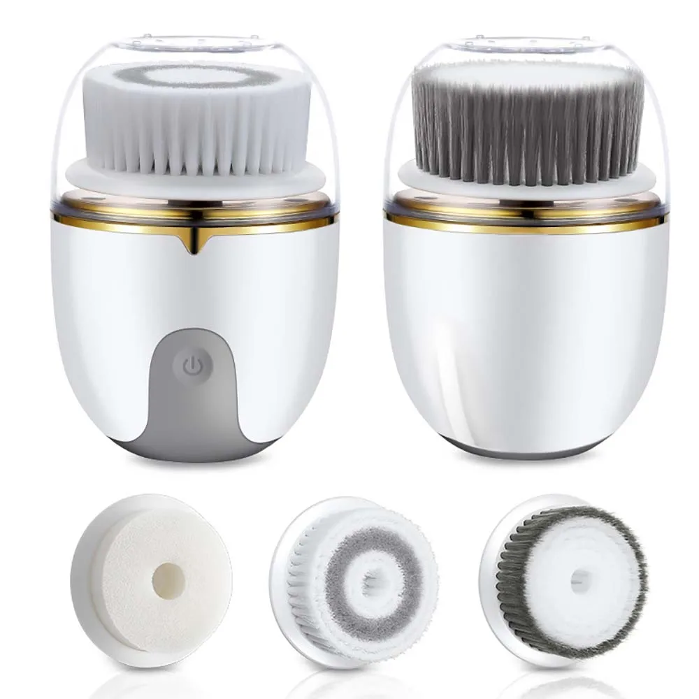 

Facial Cleanser Brush Electric Soft Hair Facial Cleanser Brush Ipx7 Waterproof Face Cleansing Brushsuper Silent Rechargeable