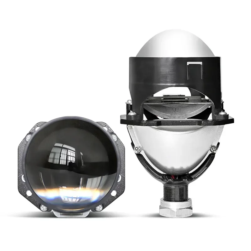 1 5 2 3 дюйма Bi-светодиодный лазерный проектор с HD синей пленкой для модификации