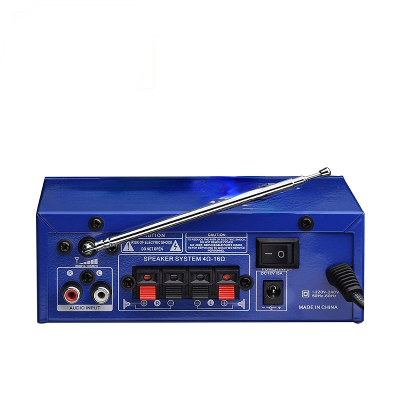 

Car Amplifier Audio Stereo Power wireless FM Radio Home Theater Amplifiers Mini amplificador blue tooth