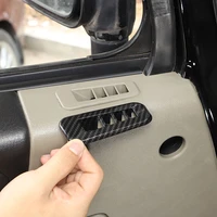 for hummer h2 2003 2007 car styling abs carbon fibersilver car door air vent frame trim cover sticker interior car accessories