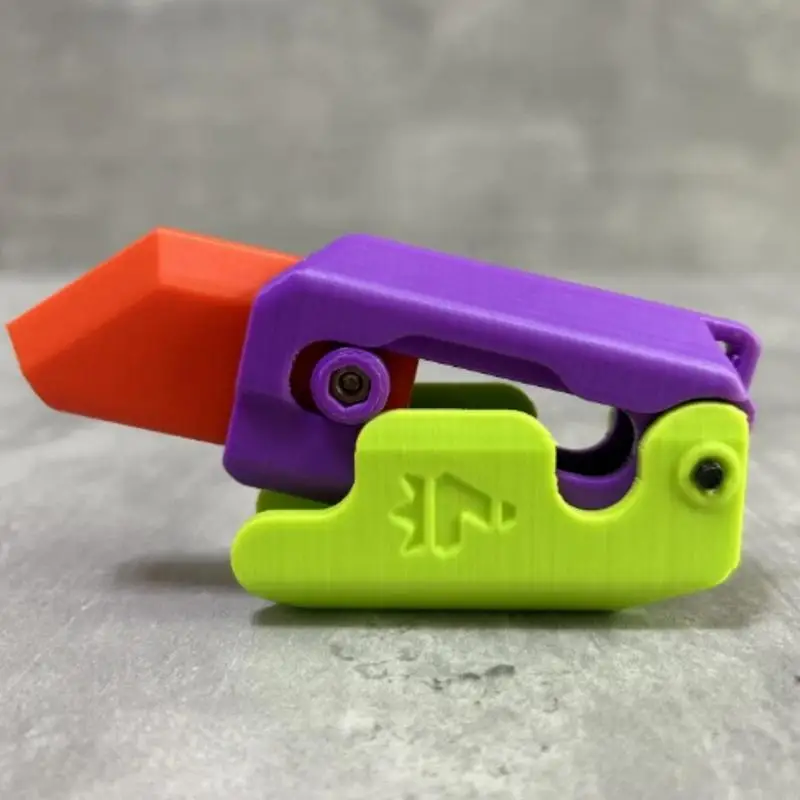 

1 шт. 3D печать гравитационный скачок маленький редисовый нож мини-модель редисовый кулон декомпрессионная игрушка подарок для мальчиков # WO