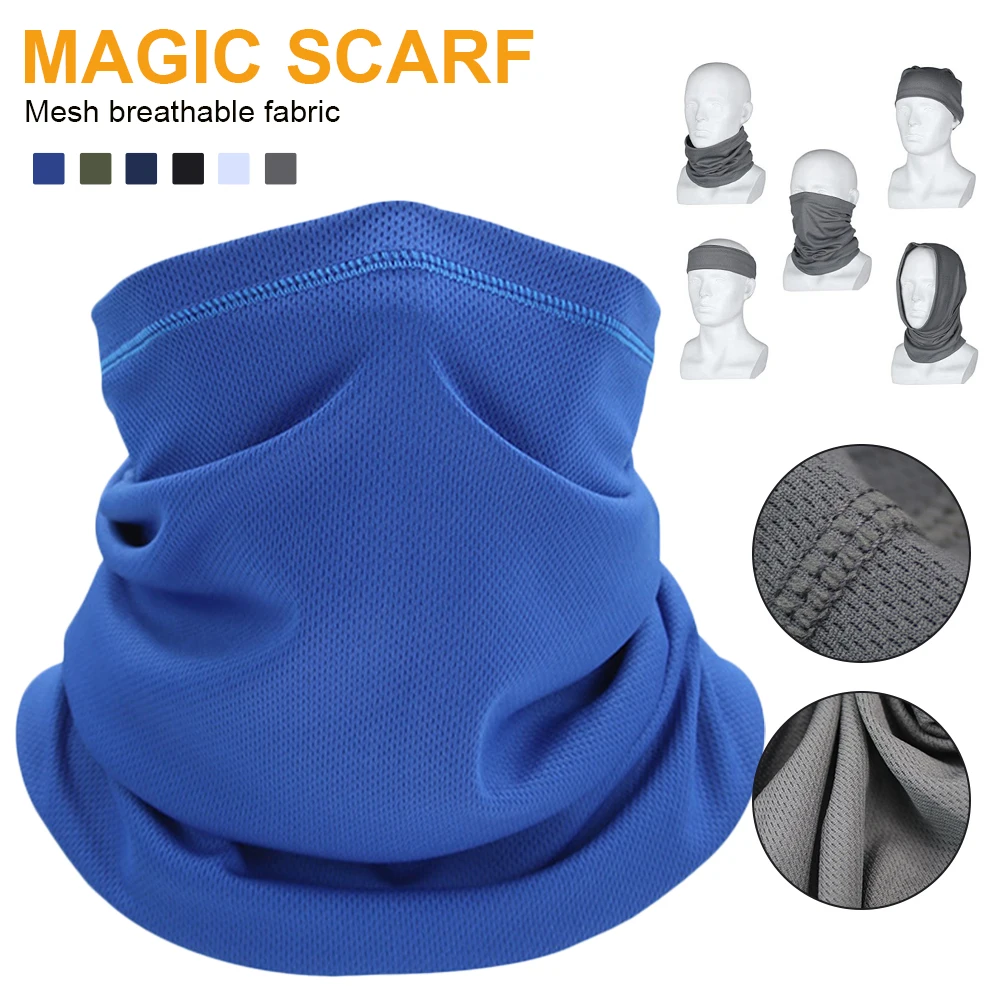 

Winter Multifunctional Outdoor Sport Magic Scarf Neck Warmer Tube Hiking Cycling Face Head Wrap Cover Bandana Balaclava Scarf