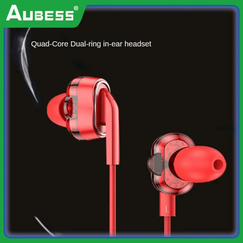 

Tpe Anti Noise Earphones Durable Universal Earphones Skin Friendly Ergonomic Design Subwoofer Headphones Soft Silicone Earphone