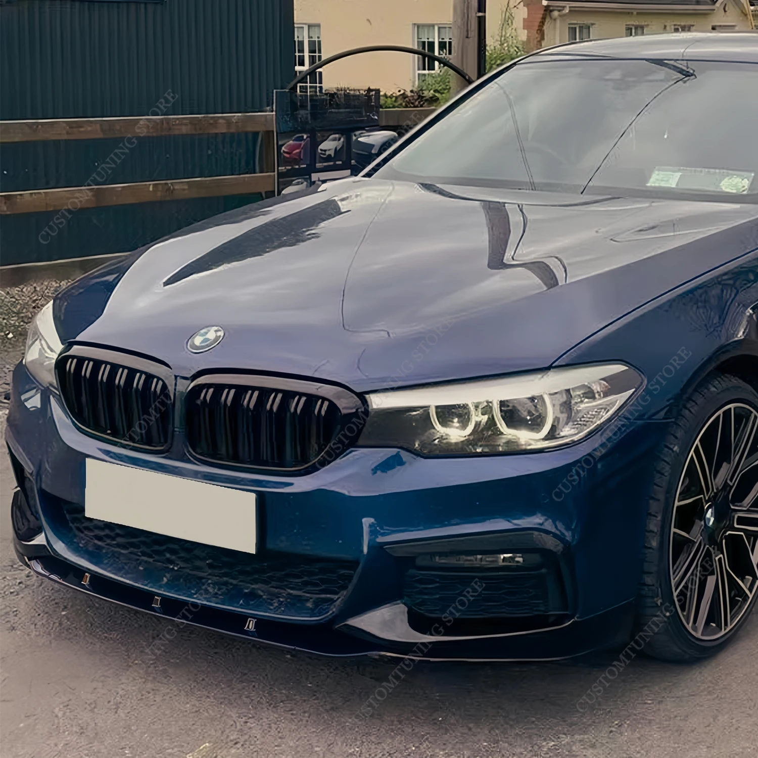 Передний бампер M Performance Style спойлер разделитель диффузор для Bmw G30 G31 Pre-Lci 5 Series 520d