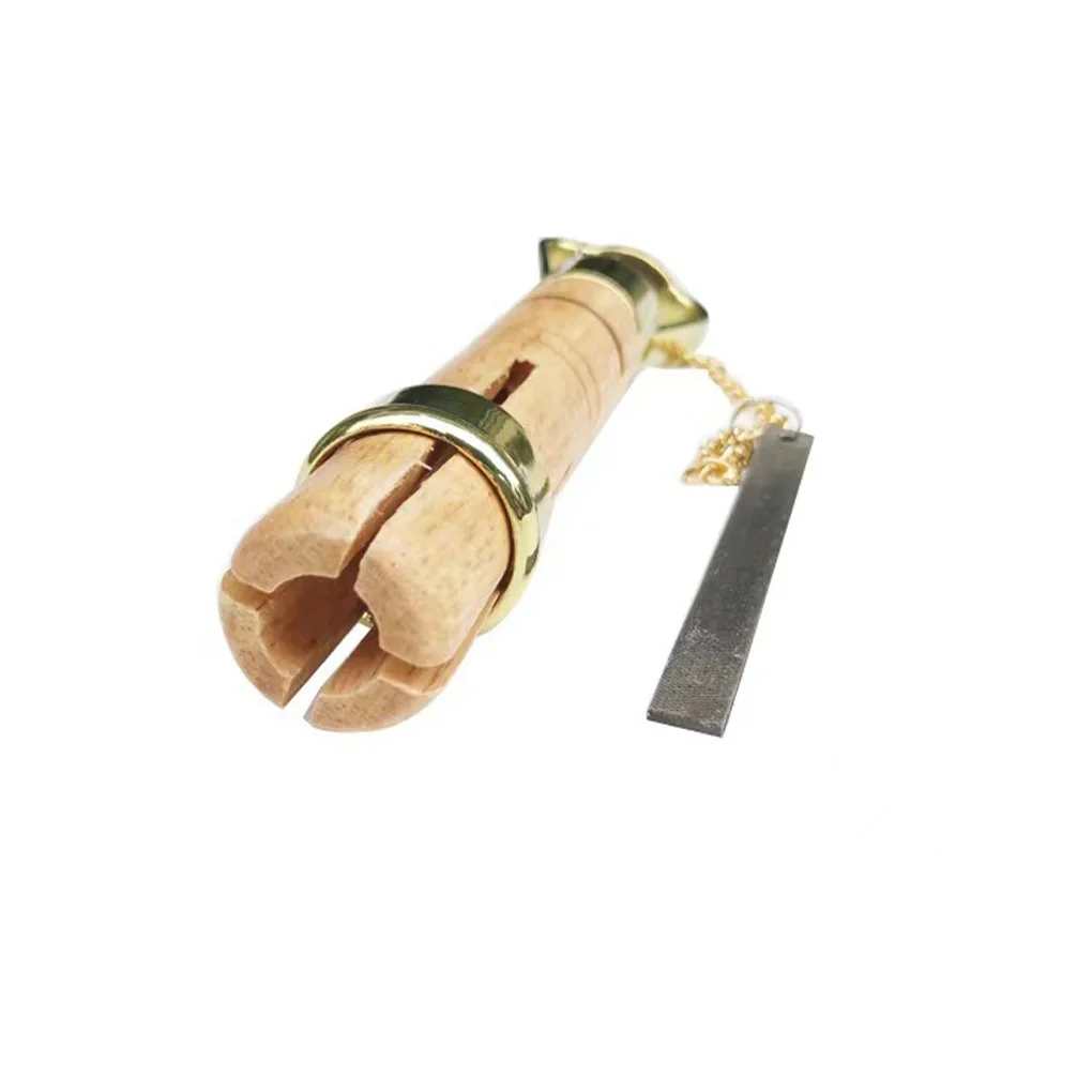 

Wood Tip Clamp Billiard Cue Head Two-in-One Repair Tool Replacement