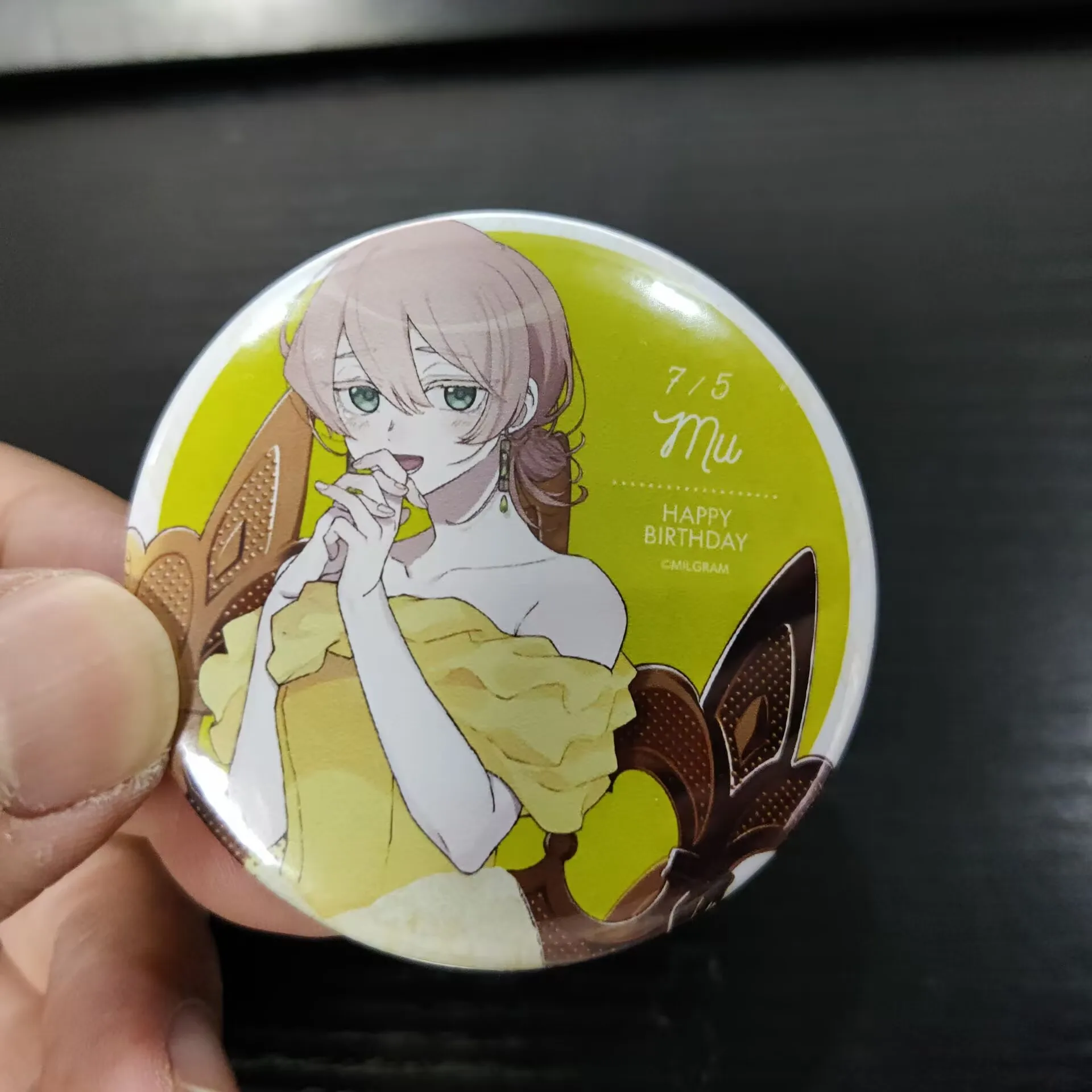 Металлический значок FUTA HARUKA MIKOTO