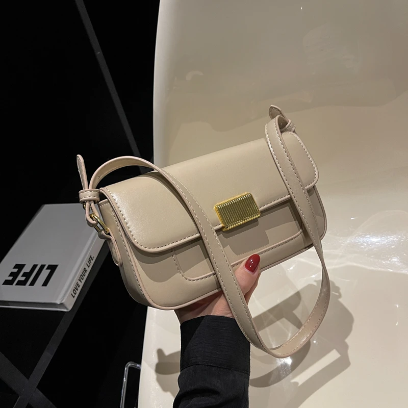 

Vintage Small Square Bags for Women Crossbody Handbag PU Leather Shoulder Women's Bags Simplicity Fashion Design Ladies Purse