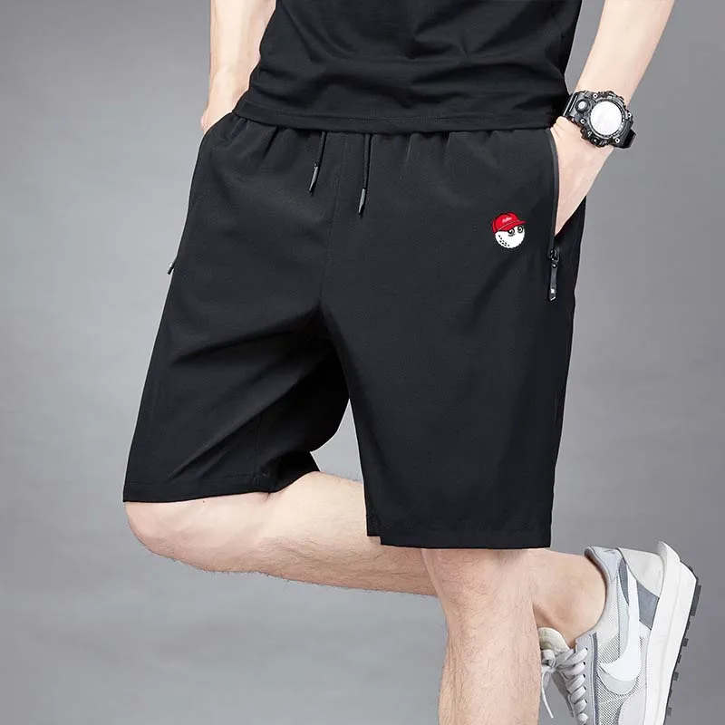 Men's Wear Thin Style Summer Sweatpants For Men Malbon Golf Loose Straight Pants Large Quick Dried Sweatpants Ice Silk