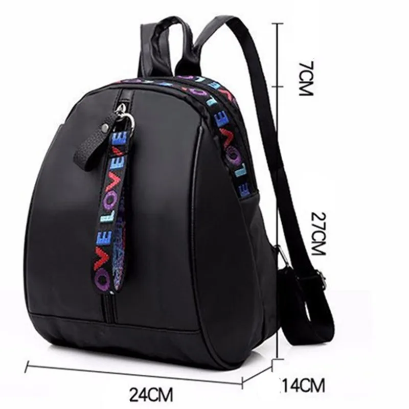 Женский мини-рюкзак 2022 сумка на плечо из ткани Оксфорд в Корейском стиле для