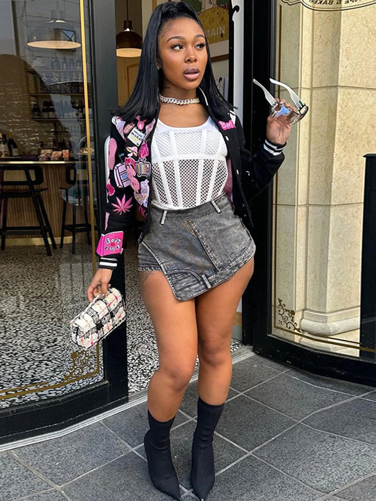 

Модная уличная женская одежда Y2K, новинка 2023, весенне-летние Сексуальные облегающие однотонные Асимметричные повседневные джинсовые шорты на молнии с карманами