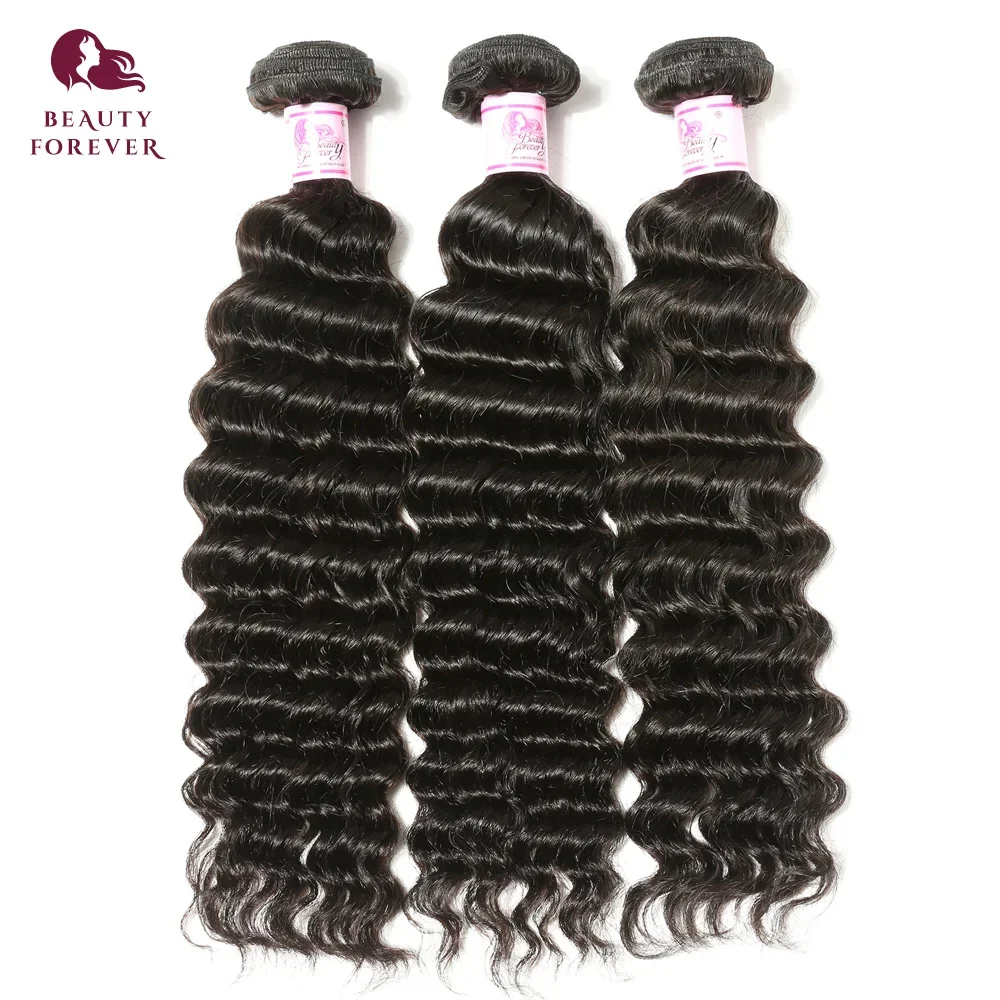 Beautyforever бразильские необработанные человеческие волосы с глубокой волной