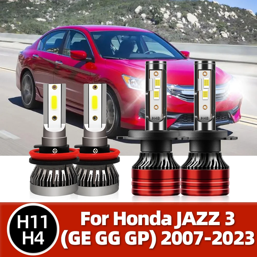 

Roadsun Headlights 16000LM CSP 120W H4 Super Bright For Honda JAZZ 3 (GE GG GP) 2007 2008 2009 2010 2011 2012 2013 2014 to 2023