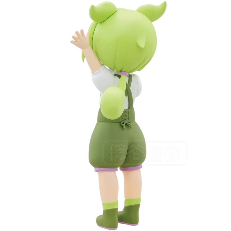 Фото Оригинальная фигурка Bandai Banpresto Zundamon в позе, что она поет, в наличии, модель-игрушка, украшение для рабочего стола, подарок, японская фигурка №4