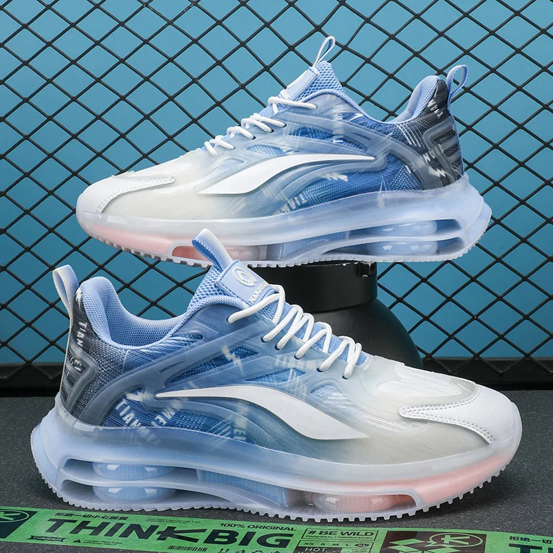 Мужские кроссовки на толстой подошве Повседневные Удобные для уличного спорта