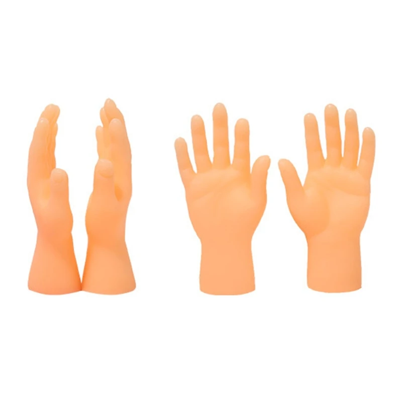 

Small Hand Puppet Prank Mini Hands Practical Joke Props Xmas Goodie Bag Filler Kids Show Role Play Finger Toys 4/10Pcs