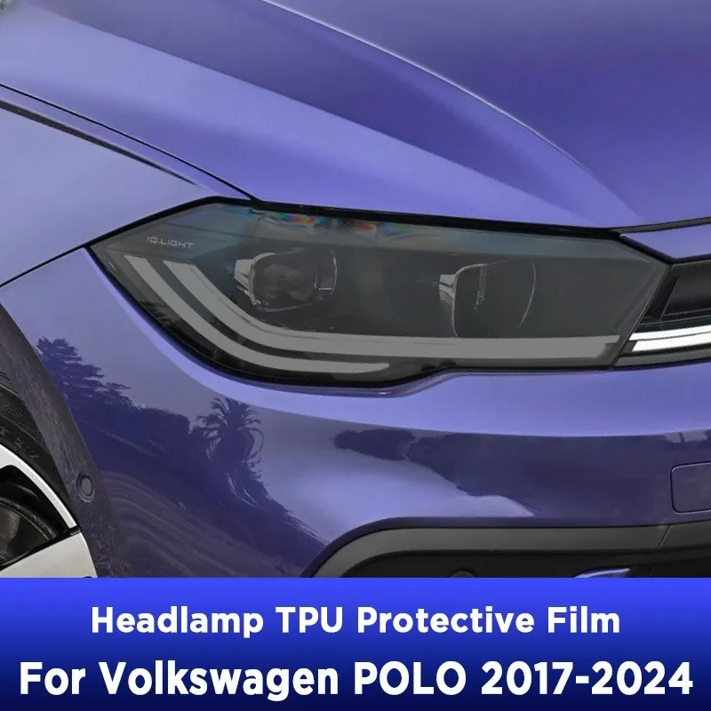 Защита фар автомобиля дымчатый черный оттенок защитная пленка от царапин