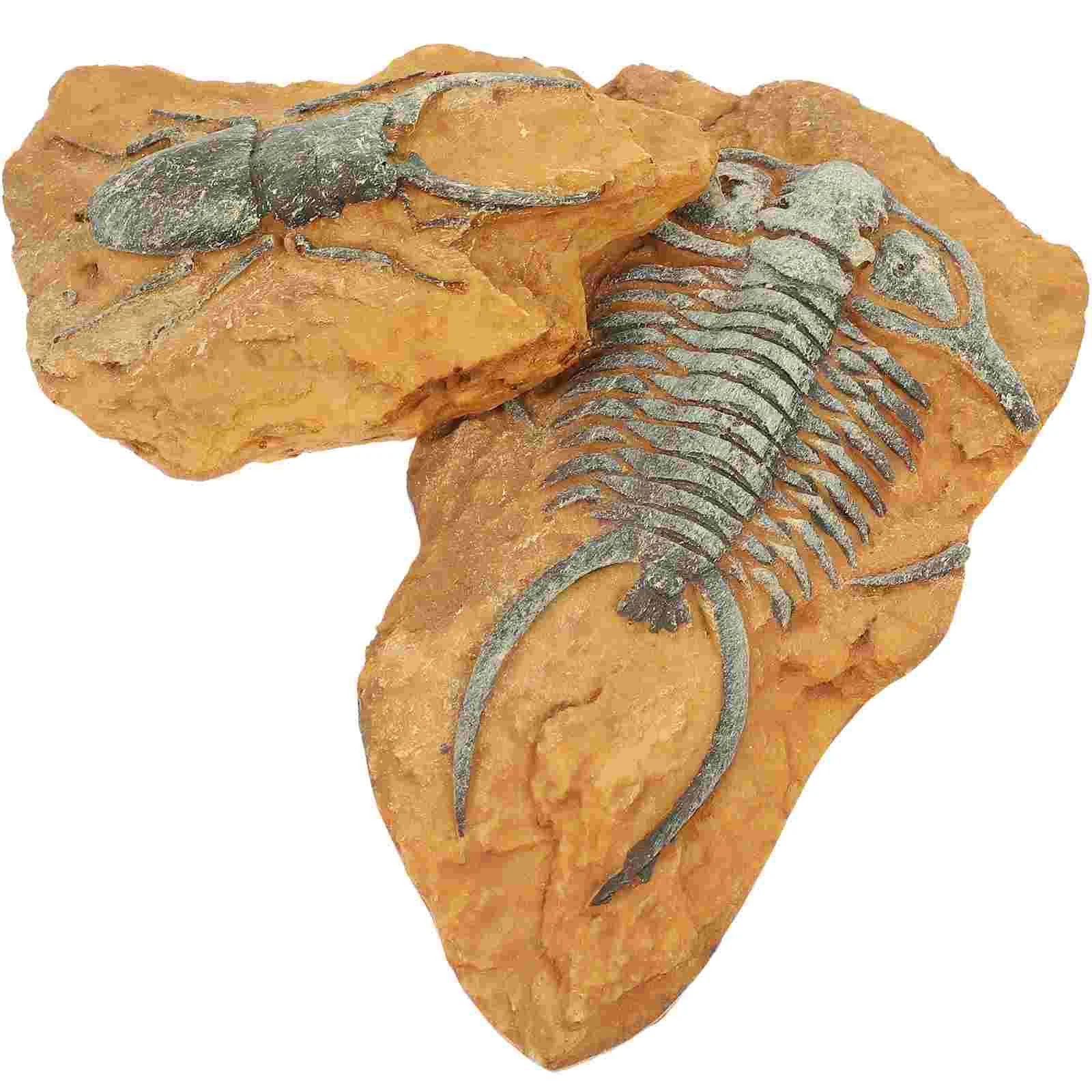 

Simulated Resin Fossil Lizard Reptile Decors DIY Landscape Ocean Toys