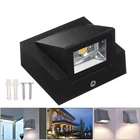 Современный простой креативный водонепроницаемый настенный светильник, уличные светодиодные лампы для двора, ворот, террасы, балкона, садовый настенный светильник, 3 Вт