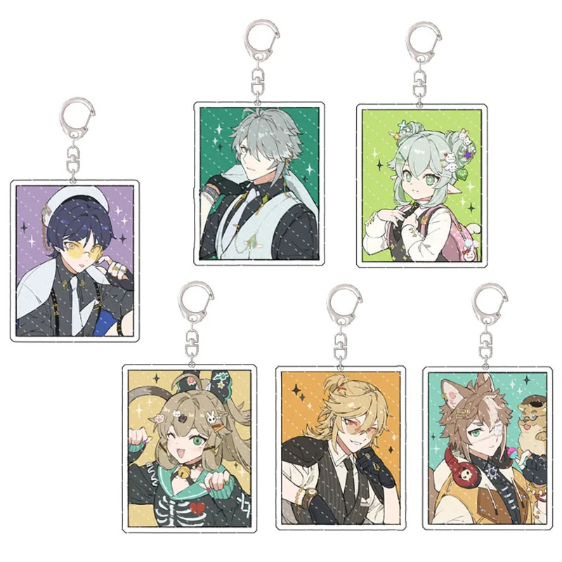 

Брелок Genshin Impact Аниме Фигурка игры Kunikuzushi Kirara Kaveh брелок Подвеска сумка аксессуары брелок для косплея подарки для фаната