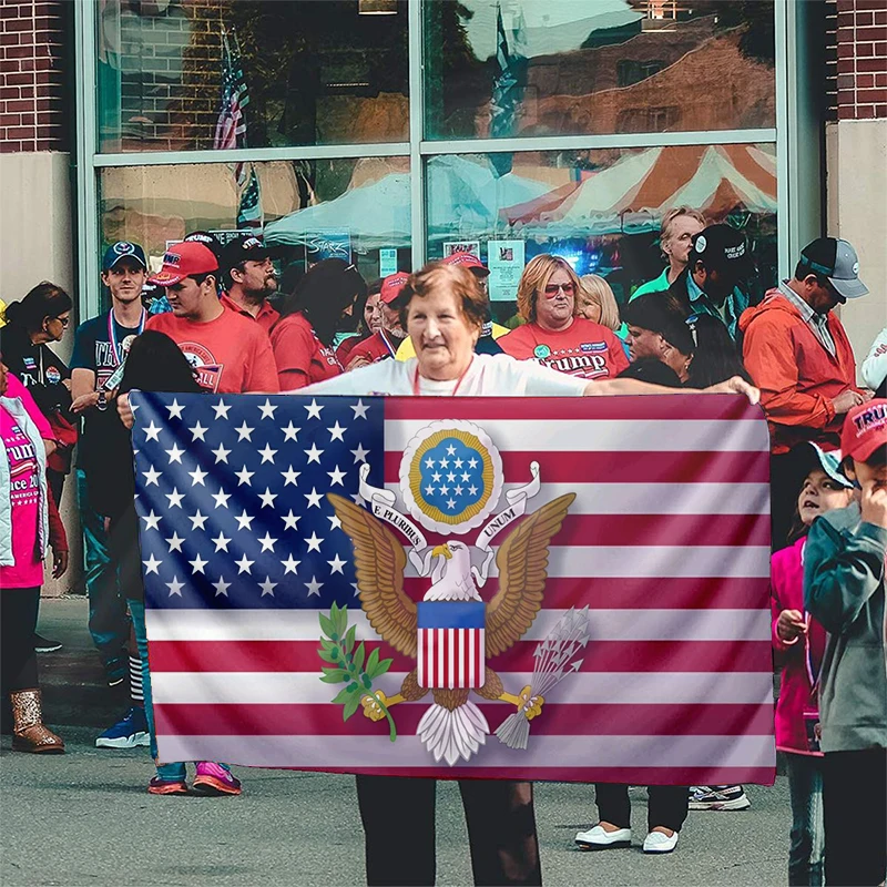 

President's Day Seal of The President of The United States Flag and Banners for Bedroom Garden Flags Decor Gift 90x150cm