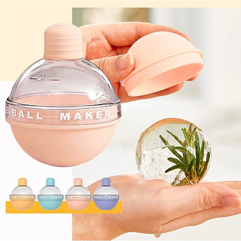 

Форма для изготовления замороженных ледяных шариков, форма для виски, форма для кубиков, Силиконовый поднос для льда пищевого класса, креат...