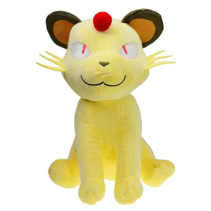

20CM TAKARA TOMY Pokemon Persian Plush Toy Cartoon Animation Soft Cat Meowth Evolution Doll For Children Birthday Gifts