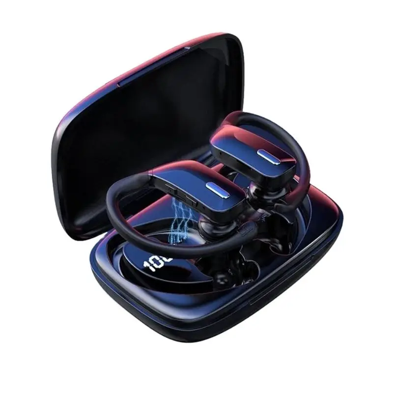 Беспроводная Спортивная Bluetooth-гарнитура T17, TWS, с шумоподавлением