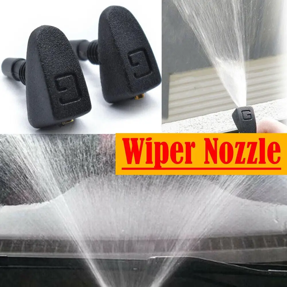 

2Pc Car Front Windshield Water Washer Sprayer Jet Nozzle Accessories for Toyota Corolla Yaris XP10 MR2 MK2 MK3 Celica MK6 S3L7