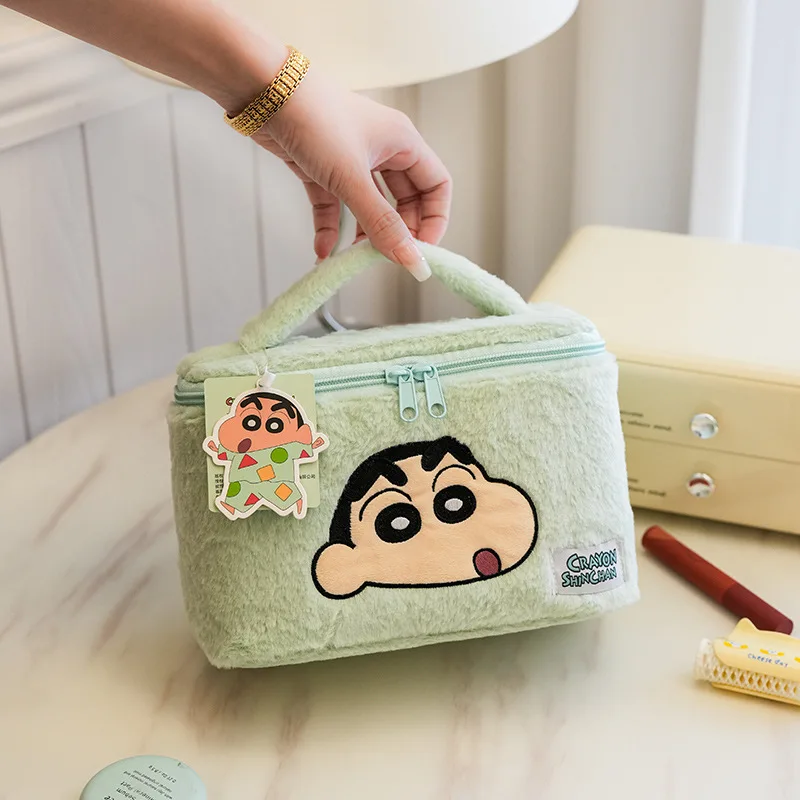 Новые косметички Crayon Shin-chan милые девушки плюшевая косметичка мультяшная аниме