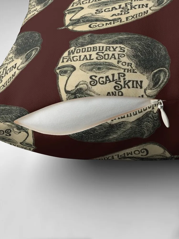 Мыло для лица Woodbury винтажные усы Ad диванная подушка подушки кровати диванные