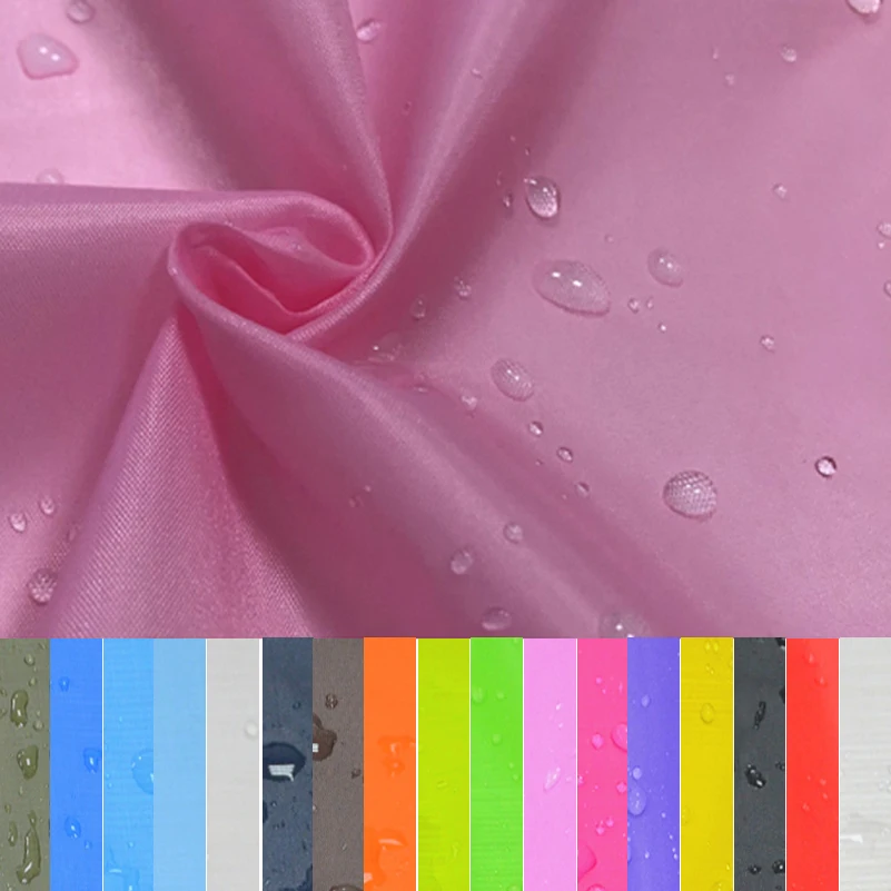 

Waterproof Fabric Thin 190T Polyester Taffeta Pu Outdoor Cloth for Sewing Umbrella Tent Shower Curtain Lining By Meters