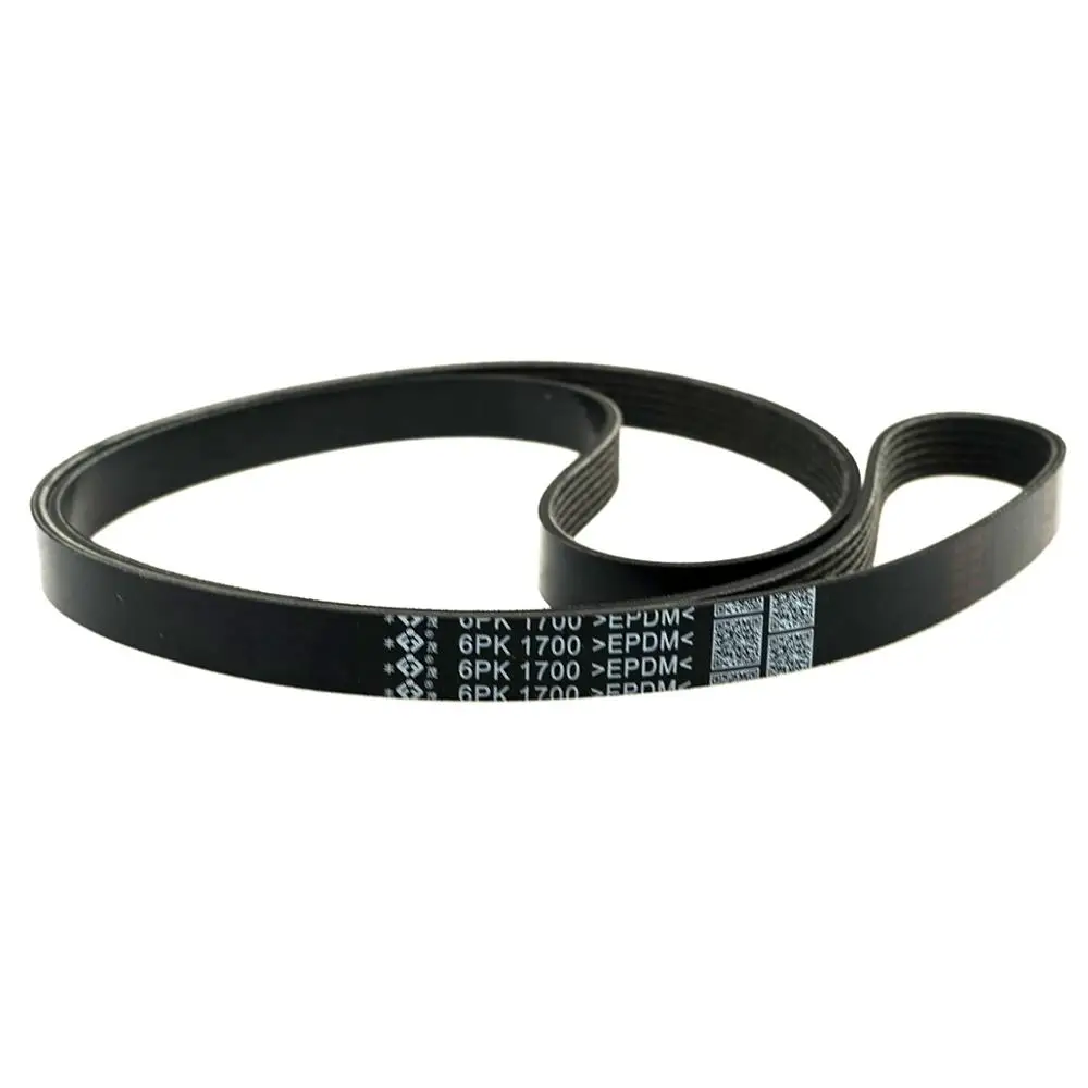 

Car V-Ribbed Belt 6PK1700 for AUDI A1 VW GOLF Polo Scirocco Peugeot 307 308 408 Fiat Perla HYUNDAI Genesis Trajet Ribs 6
