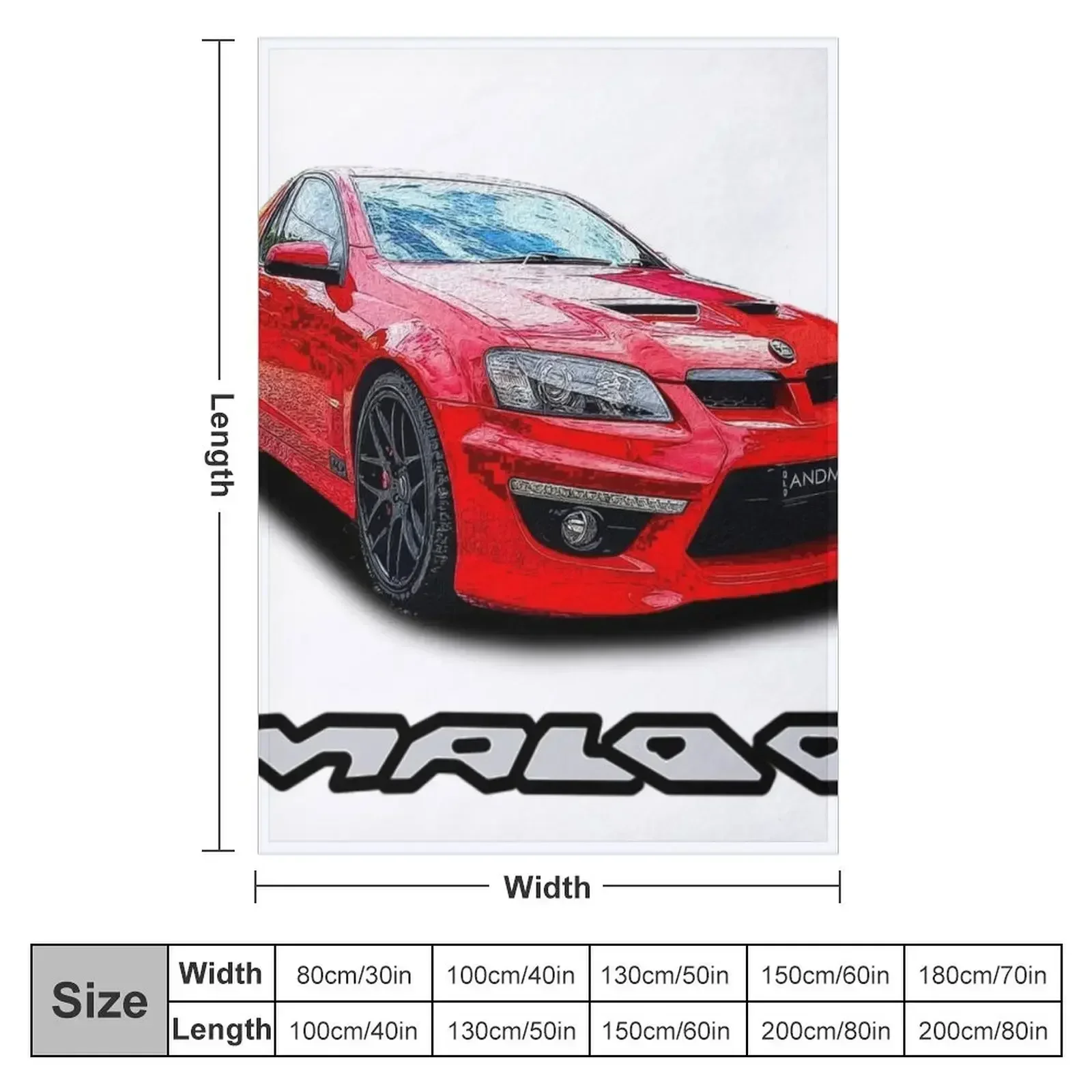 Sting Red VE HSV Maloo Плед Волосы Одиночные декоративные одеяла для дивана