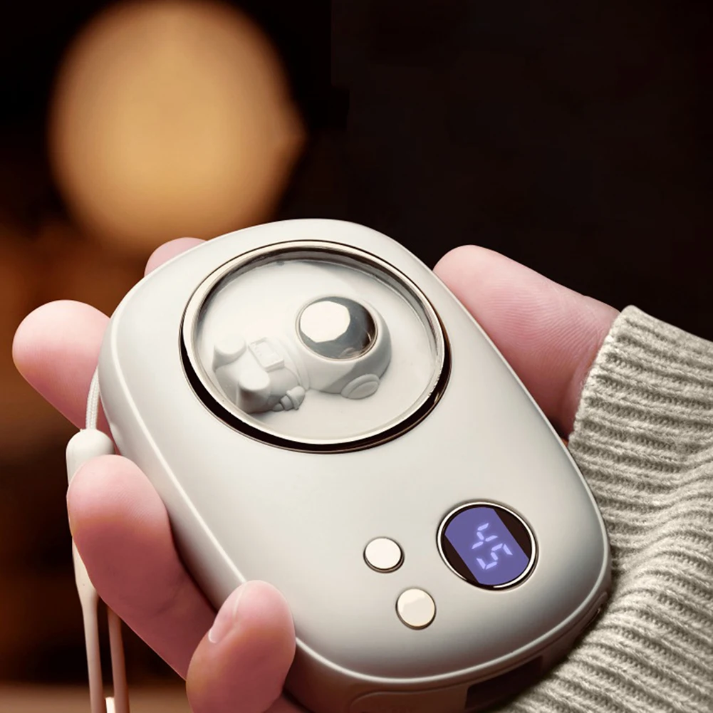 

Обогреватель для рук с цифровым дисплеем, мобильный источник питания, Электрический зимний обогреватель, USB-зарядка, подарок для студентов, ...