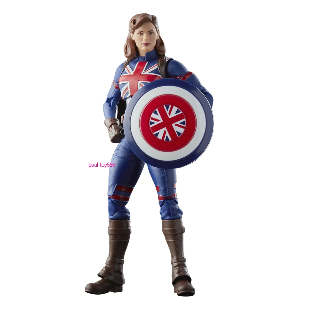 

6 inch Marvel Legends What If Wave Captain American Agent Carter Loose Action Figure #ML-20