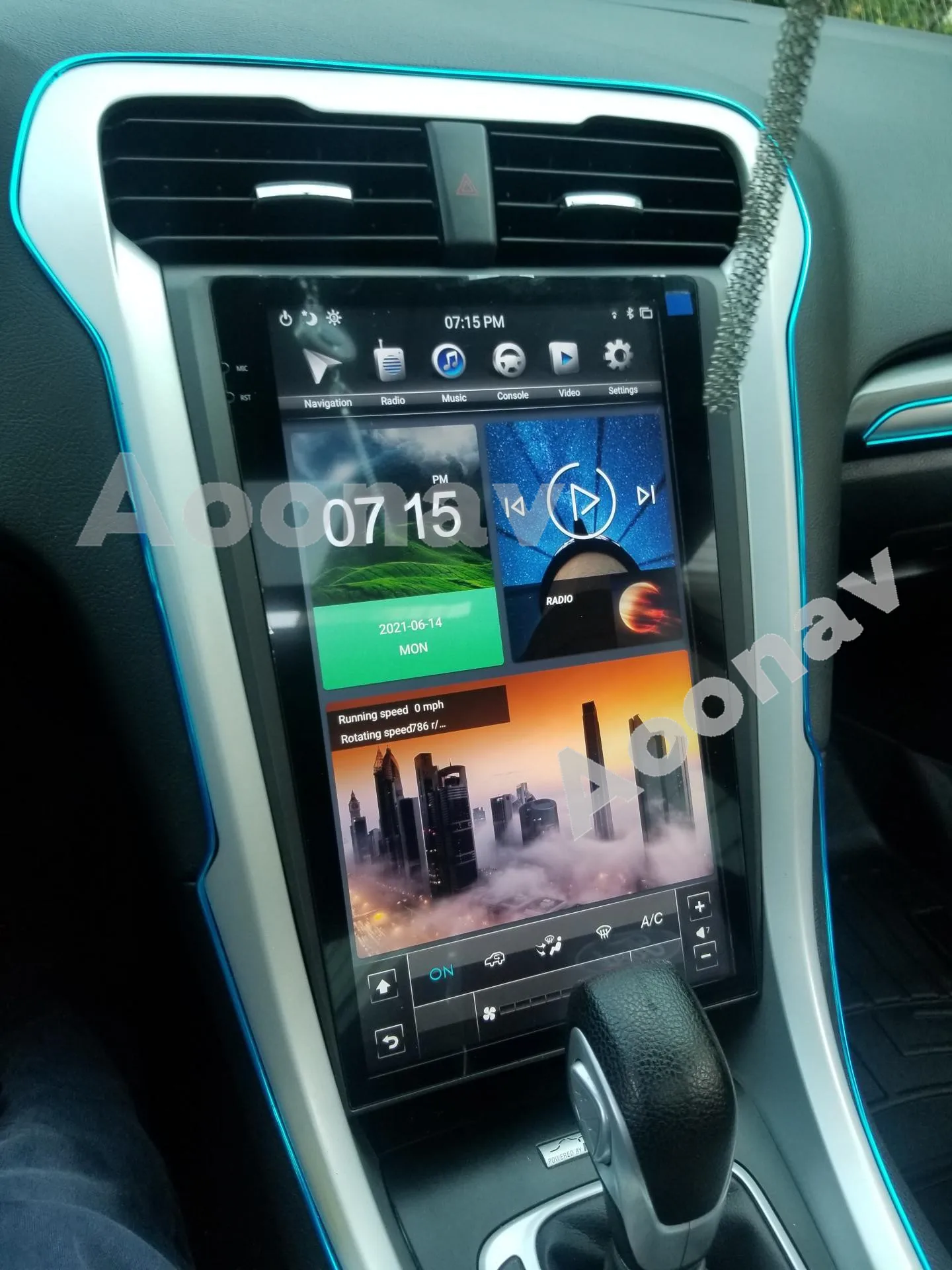 Мультимедийный проигрыватель для Mondeo экран 13 6 дюйма Android Fusion MK5 2013-2020 | Автомобили