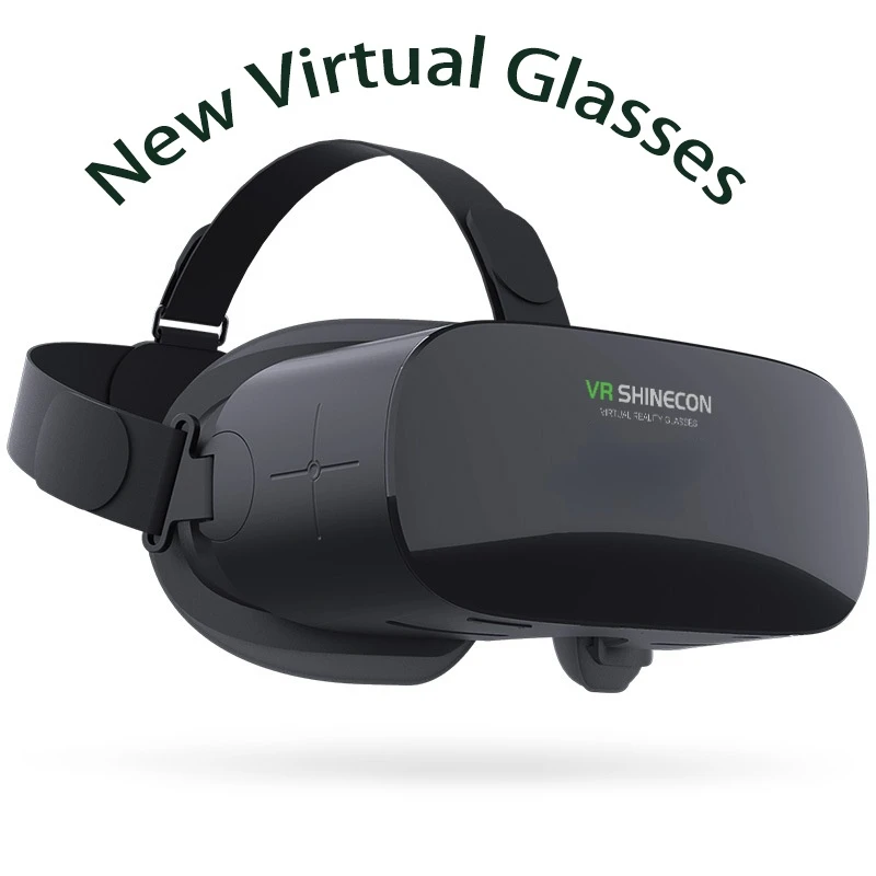 

VRSHINECON AIO5 Comes with Screen All-in-one 3d Glasses Virtual Reality with Screen Display Helmet HD Support WIFI Bluetooth 4.0