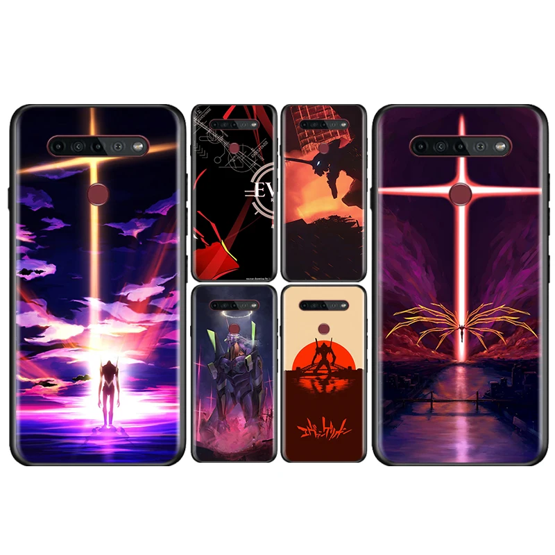 

Cool Evangelion EVA For LG K92 K22 K71 K61 K51S K41S K50S Q60 V60 V50S V50 V40 V30 G8 G8X G8S ThinQ Black Phone Case