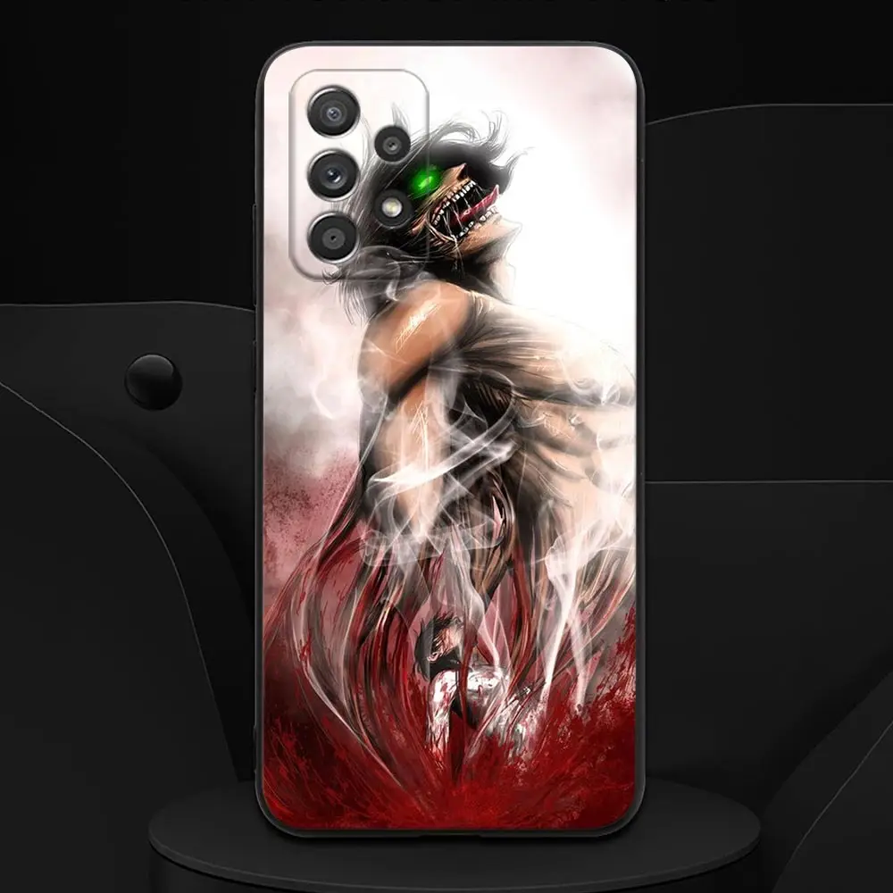 A56 для Samsung Galaxy A56 A55 A36 A26 A16 A54 A52 A35 A34 A25 A21S A14 A06 Чехол «Атака Титанов» Eren Armin Monster Чехол для телефона (art.: 3920cd8e9abbb) - 3920cd8e9abbb