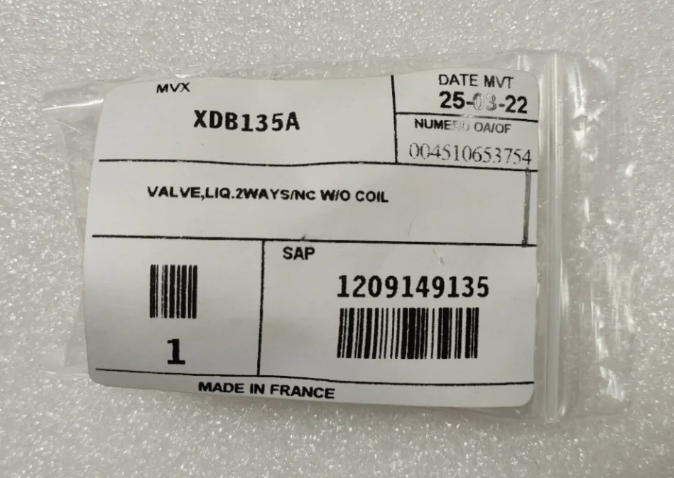 

Клапан XDB135A 120914113 для horiba abx, новый, оригинальный