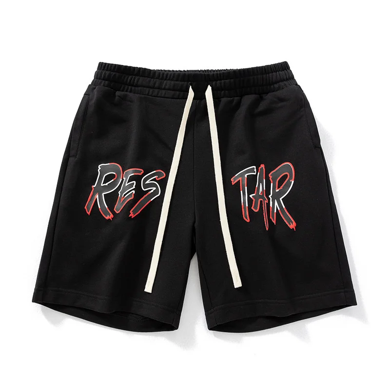 American Shorts Men's 2023 Summer Fashion Brand Simple Basketball Capris Casual Sports Pants